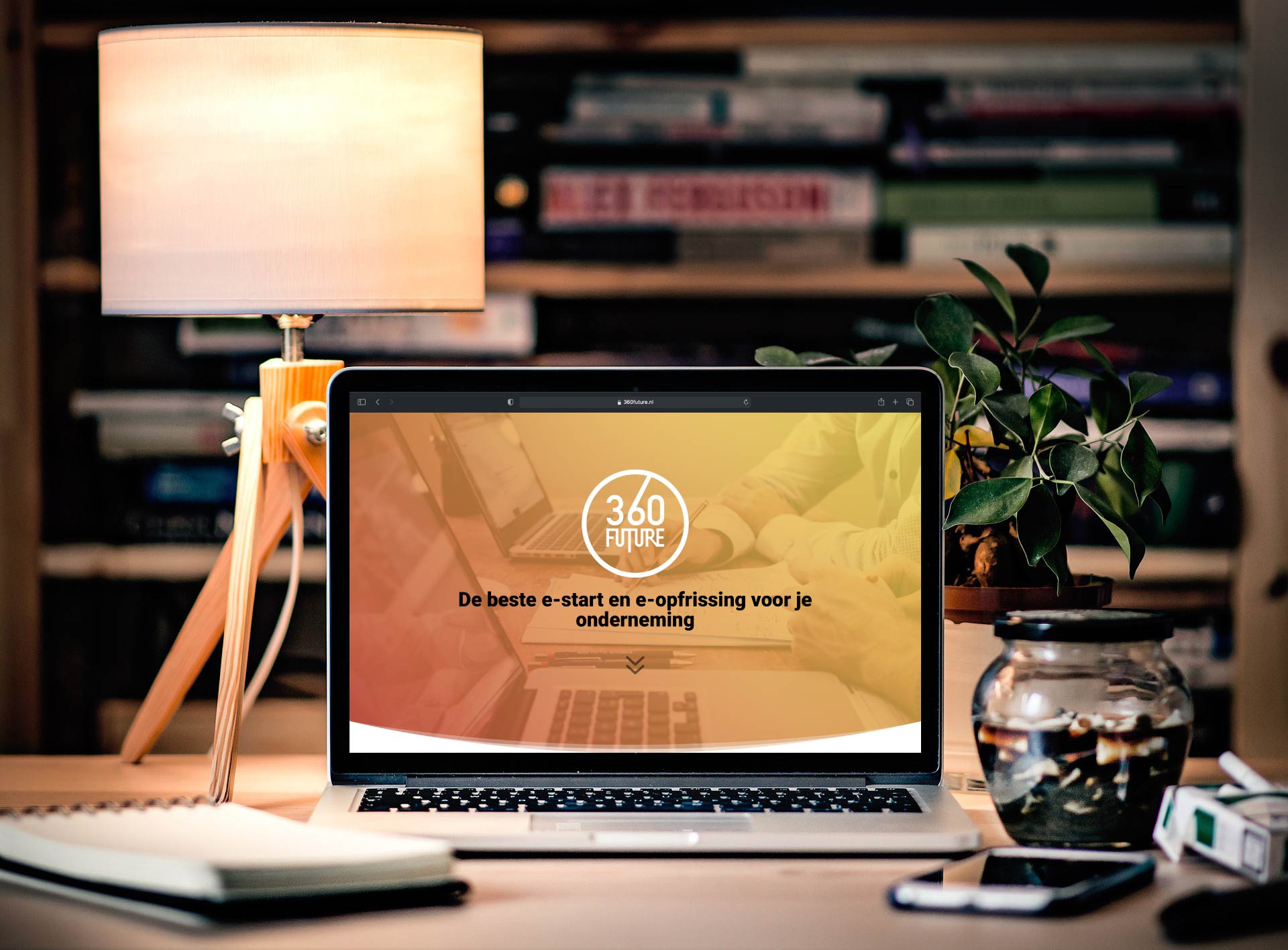 Website background